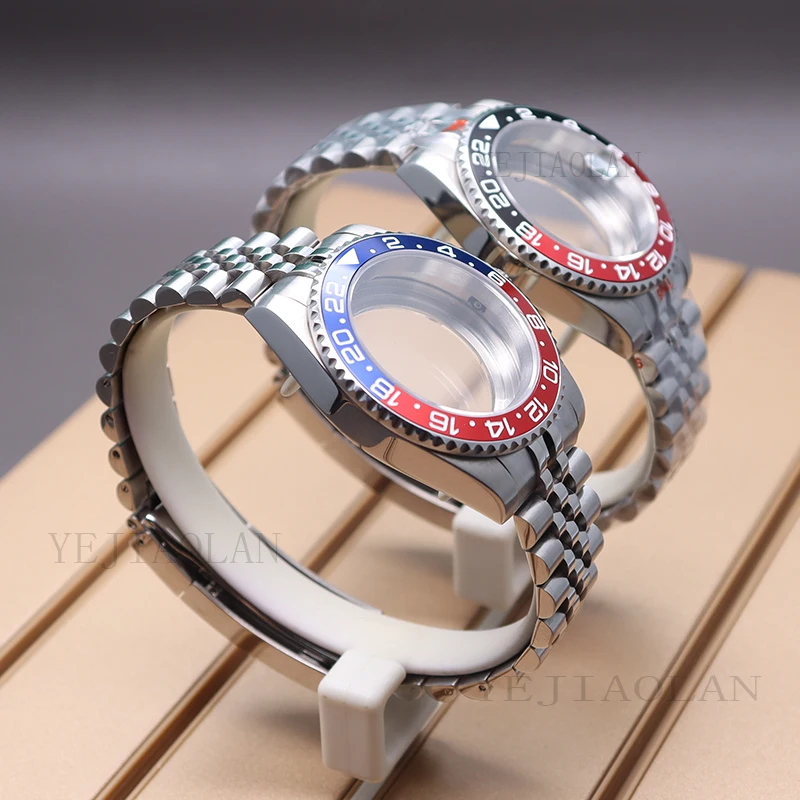 Мужские чехлы для наручных часов Gmt-master 40 мм браслет запчасти Seiko nh34 nh35 nh36/38 miyota 8215