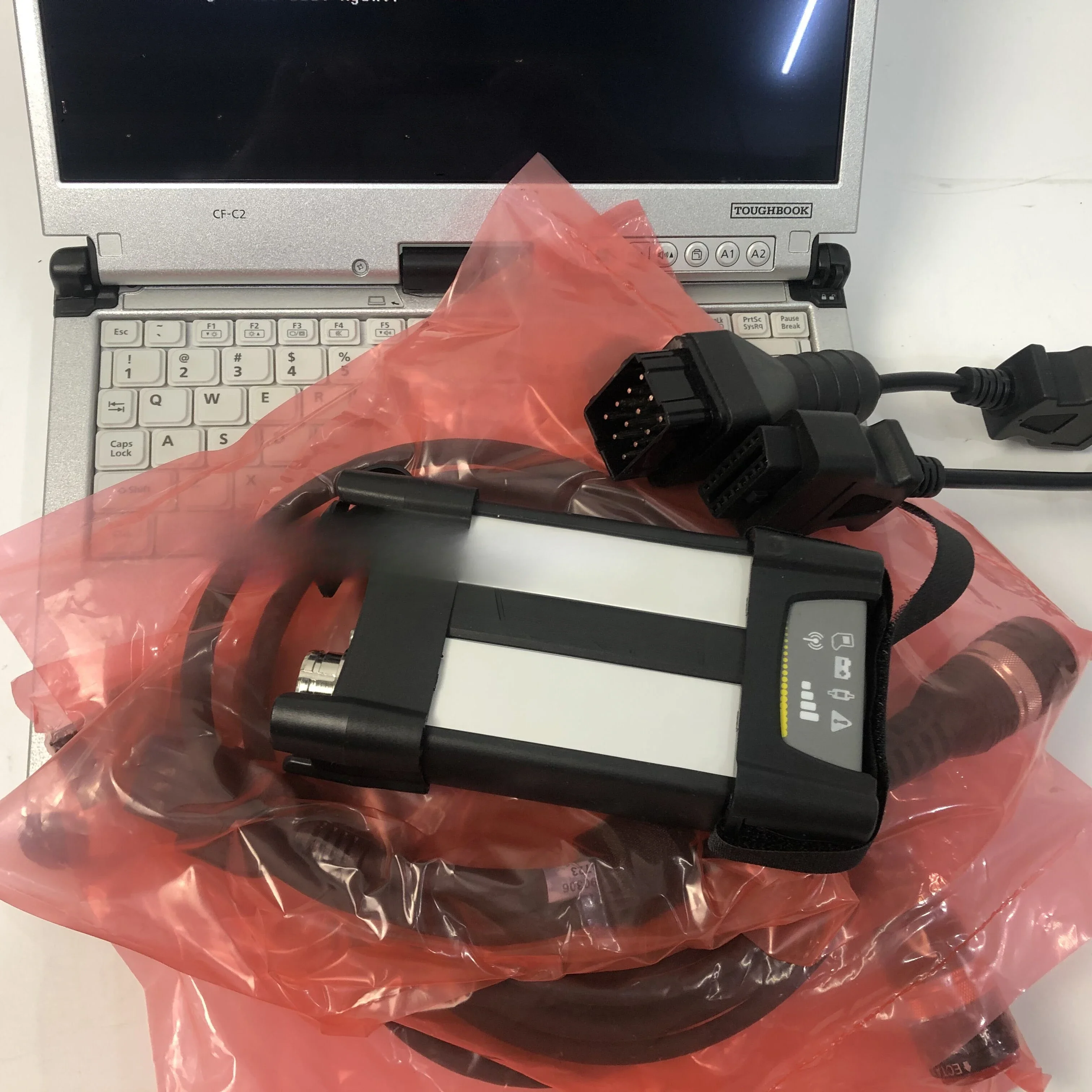 Технологический инструмент PTT Dev2 FH FM Euro6 диагностический для грузовика + ноутбук CF