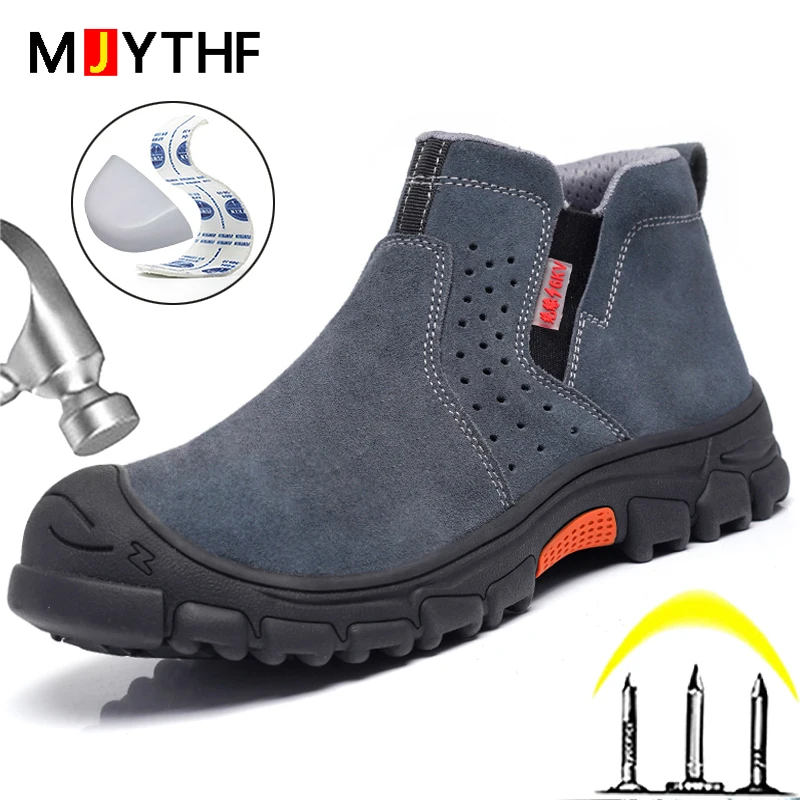 Anti-smash Anti-piercing Work Boots Loafers