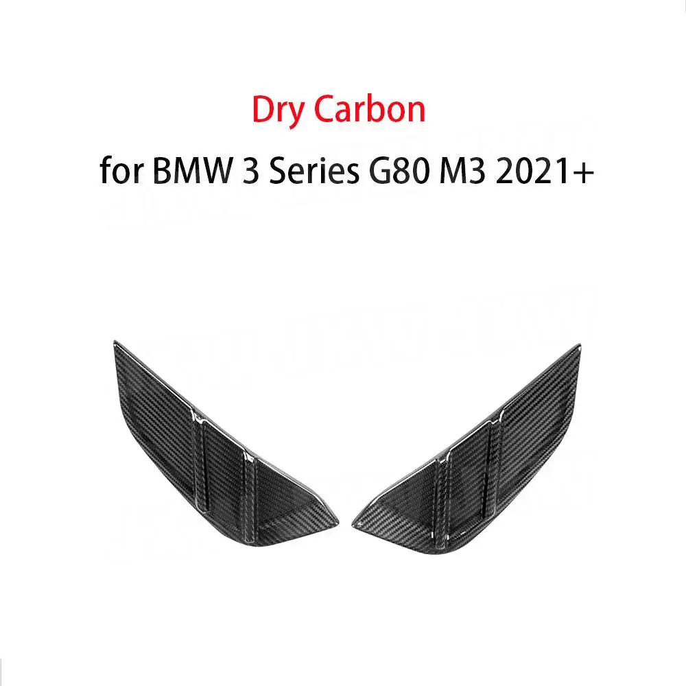 Сухие передние боковые крылья автомобиля из углеродного волокна накладки на
