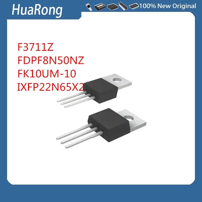 10 шт./лот F3711Z IRF3711Z 20V 92A FDPF8N50NZ FK10UM-10 IXFP22N65X2 650V 22A TO-220