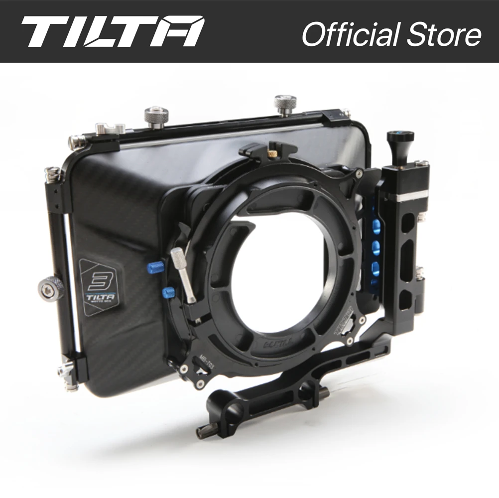 

TILTA MB-T03 4×4 Carbon Fiber Matte Box for 15mm Rod Support Rig DSLR