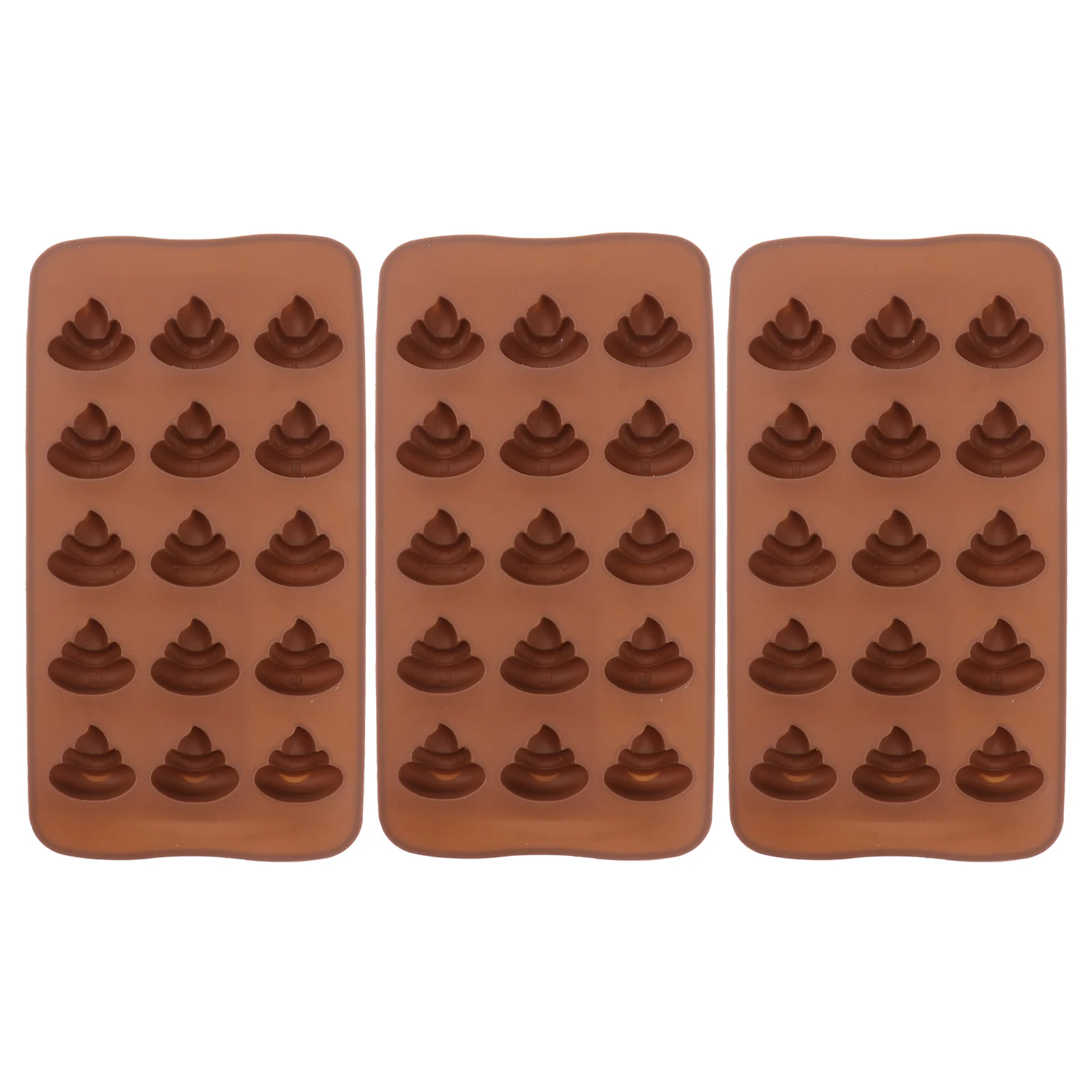 

Molds Mold Poop Silicone Candy Chocolate Funny Baking Soap Ice Gummy Cube Pan Moulds Cute Stool Reusable Casting Resin Novelty