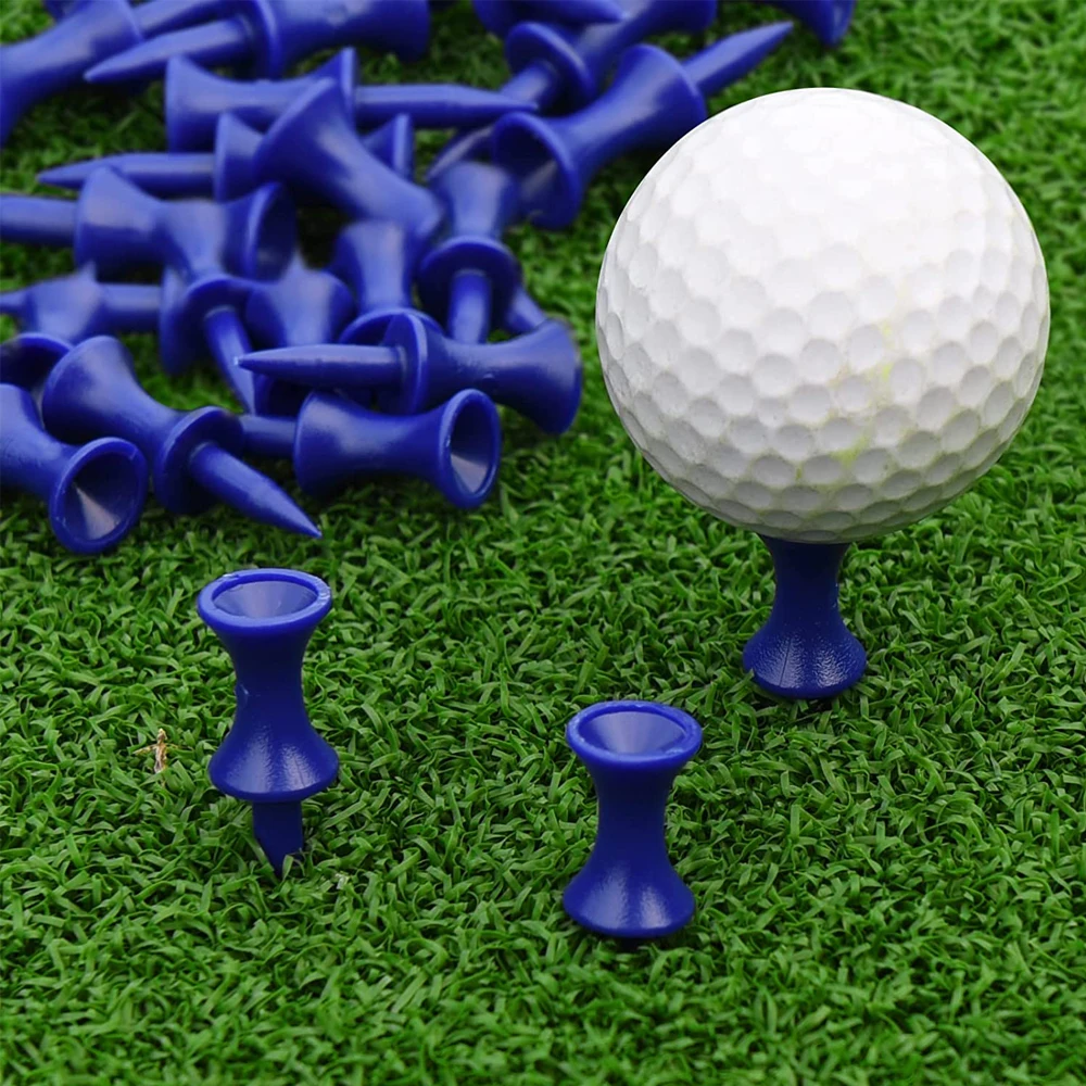 

Golf Tees Plastic Step Down Step Golf Tees (150 Count) Assorted Size 31/37/41/51/57/70mm for Practice