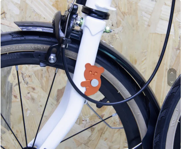 Стопор DCCH Bear для Бромптона идеальное сочетание Передняя защитная пластина вилки