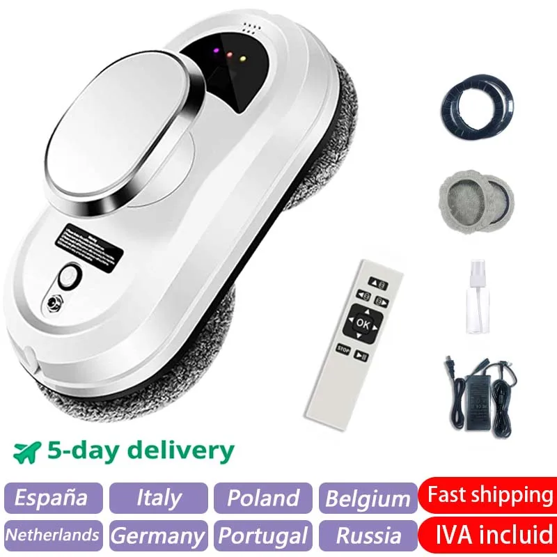 

Window Cleaning Robot Smart Window Glass Vacuum Cleaner One-key Glass Wall Cleaning Machine