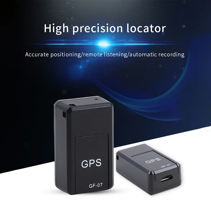 Фото Автомобильный GPS мини-трекер GF-07 отслеживание в реальном времени противоугонный локатор с сильным магнитным креплением SIM-сообщение позиционер №2