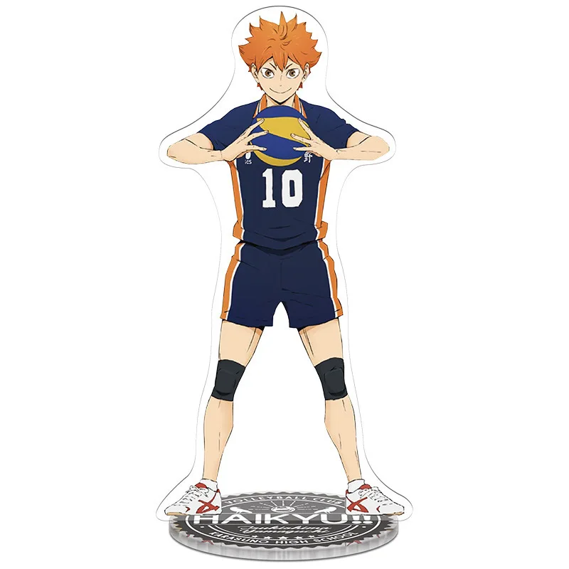 Аниме Haikyuu! Настольная табличка фигурка на акриловой подставке волейбольные