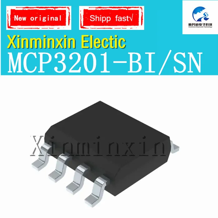 

1PCS/lot MCP3201-BI/SN SOP8 IC chip New Original