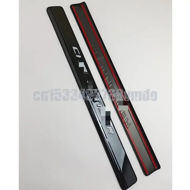 

Автомобильный Стайлинг, защита порога для Dodge Challenger, аксессуары 2009-2016 2020, накладка на пороги, защита порогов