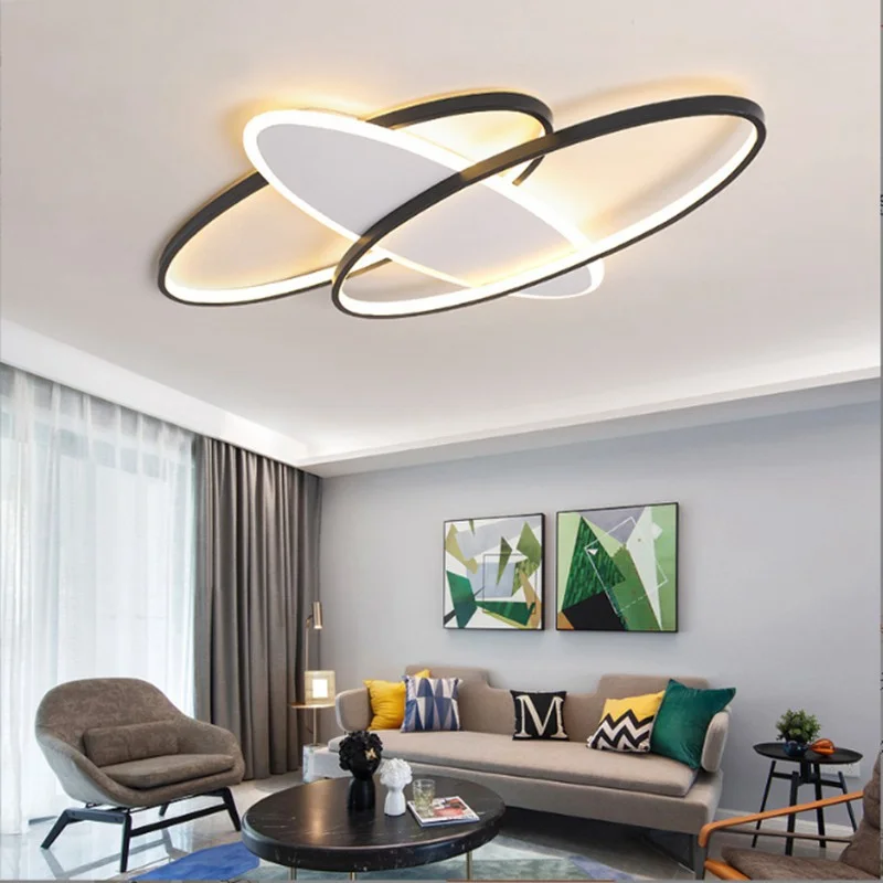 

Люстра новая потолочная для гостиной, Современная декоративная лампа для интерьера гостиной, индивидуальная умная Подвеска для спальни