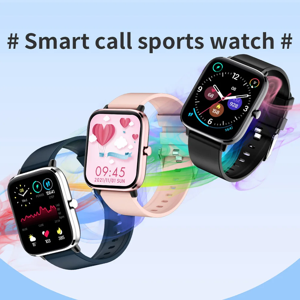 

2022 New Style T45s Smart Watch Oximeter Heart Rate Bluetooth Calling Detection Blood Pressure Body Temperature Step