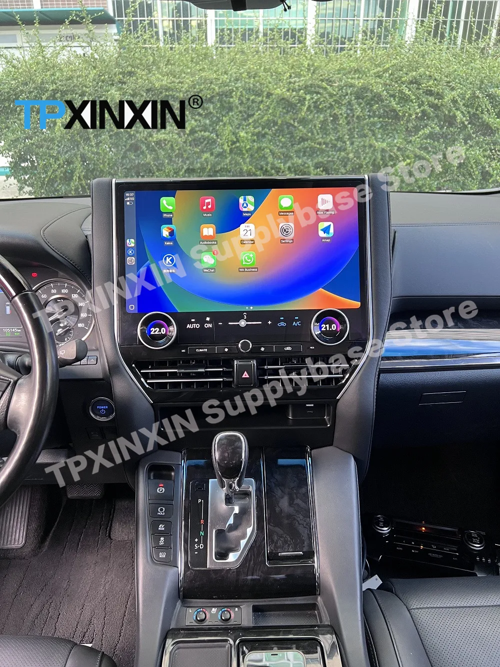 Фото Автомагнитола для Toyota Alphard 30/50 серии (2015-2020) — обновление до мультимедийной системы Android 40 серии с GPS-навигацией и аудиоэкраном №4