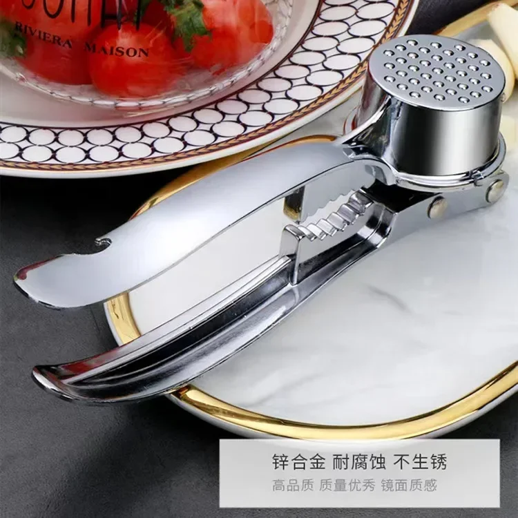 Пресс для чеснока дробилка кухонная мясорубка из нержавеющей стали