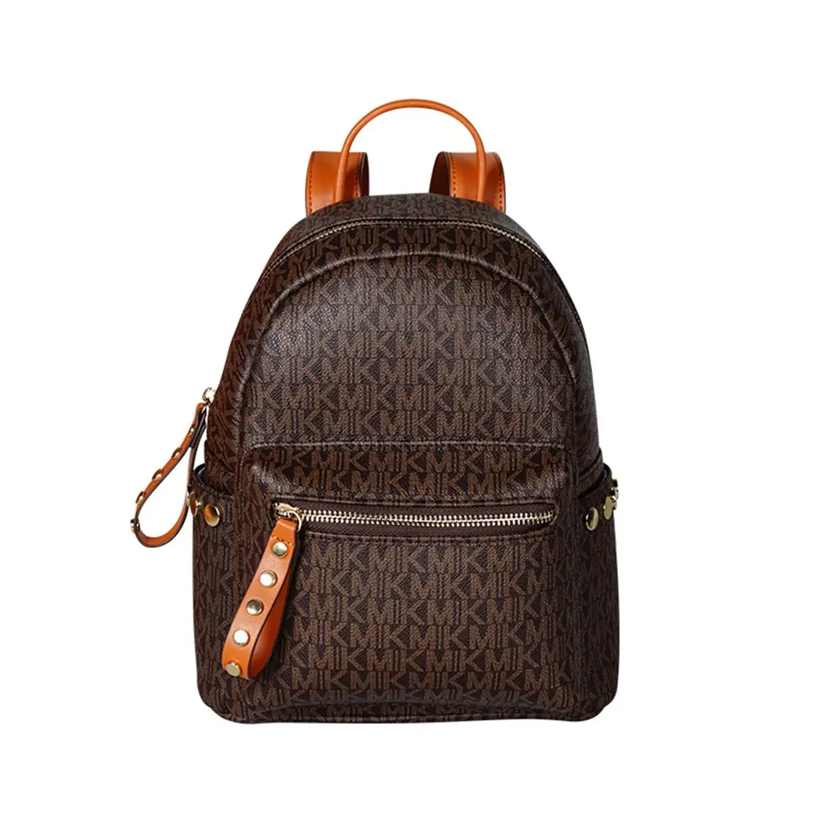 

MK Bag Michael&Kilans Luxury Designer Handbags For Women New Backpack Vintage Large Capacity Versatile Fashion Printed Backpack