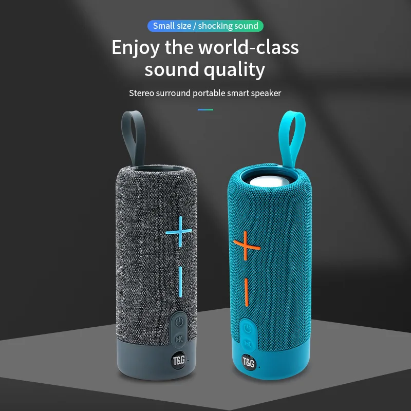 Портативный Bluetooth-динамик T &amp G TG619 MAX 20 Вт тканевый беспроводной бумбокс