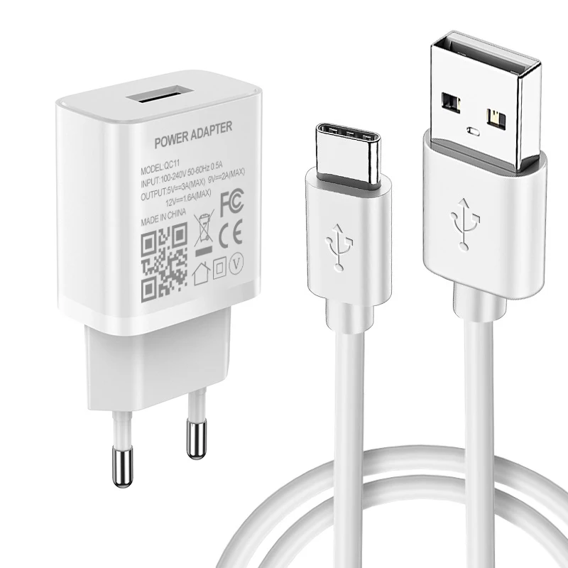 

USB Fast Charger Quick Charge 3.0 Universal Wall Mobile Phone Chargers for Huawei Honor 10X 9X 30 20 P Smart 2020 2021 X10 9A 9C