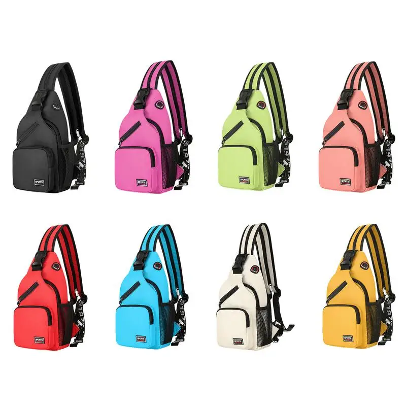 

Fashion Men's Bag Chest Bags Multi-Pocket Shoulder Crossbody Bag Multi-Function Travel Outdoor Packages Shoulder Bag For Women