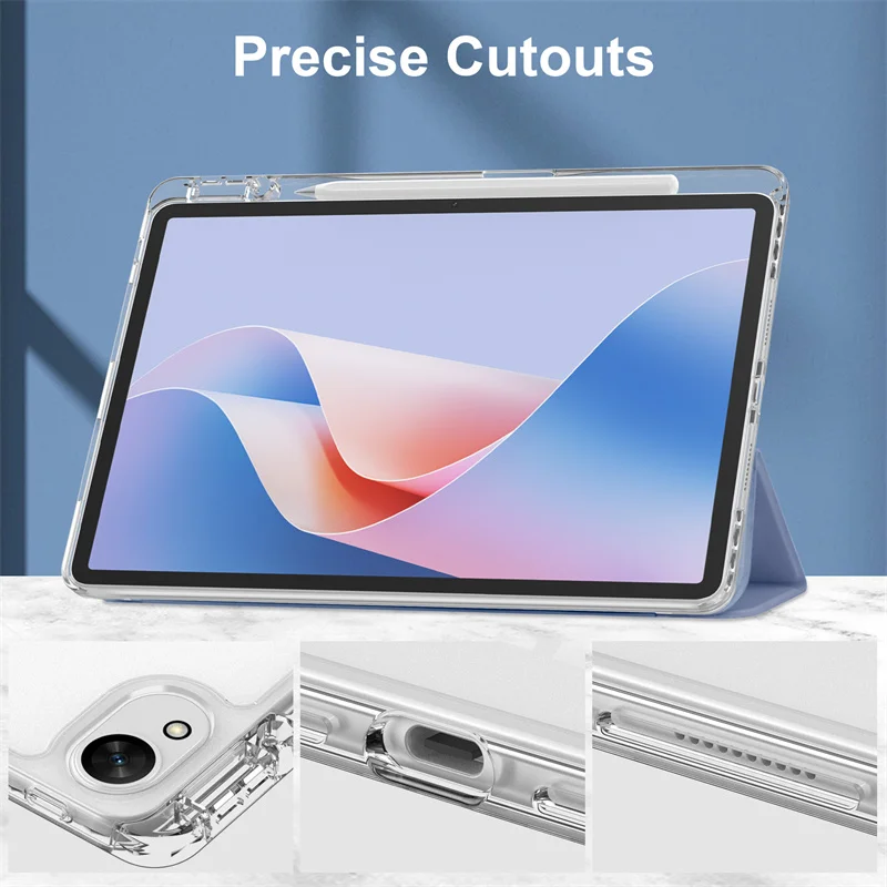 Чехол Funda для Huawei Matepad 11 5 чехол телефона w09 кожаный Прозрачный жесткий