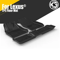 car floor mat for lexus rx450hl 67 seats ct rx ux es nx tpe rubber waterproof non slip fully surrounded refit car floor mat