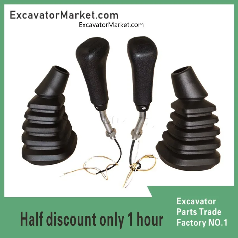 Для Vol-vo EC55/140/210/240/290/360B ручка резиновый стержень управления/пылезащитный чехол