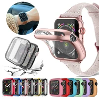 slim tpu watch cover case for apple watch series 6 se case 40mm 44mm case protector shell cover for iwatch 5 4 3 2 42mm 38mm
