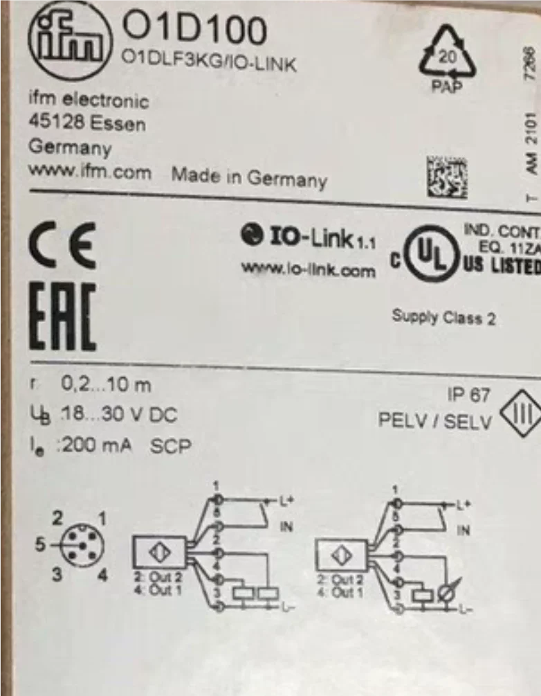 

February Spot Yifumen O1D100 Ranging Sensor