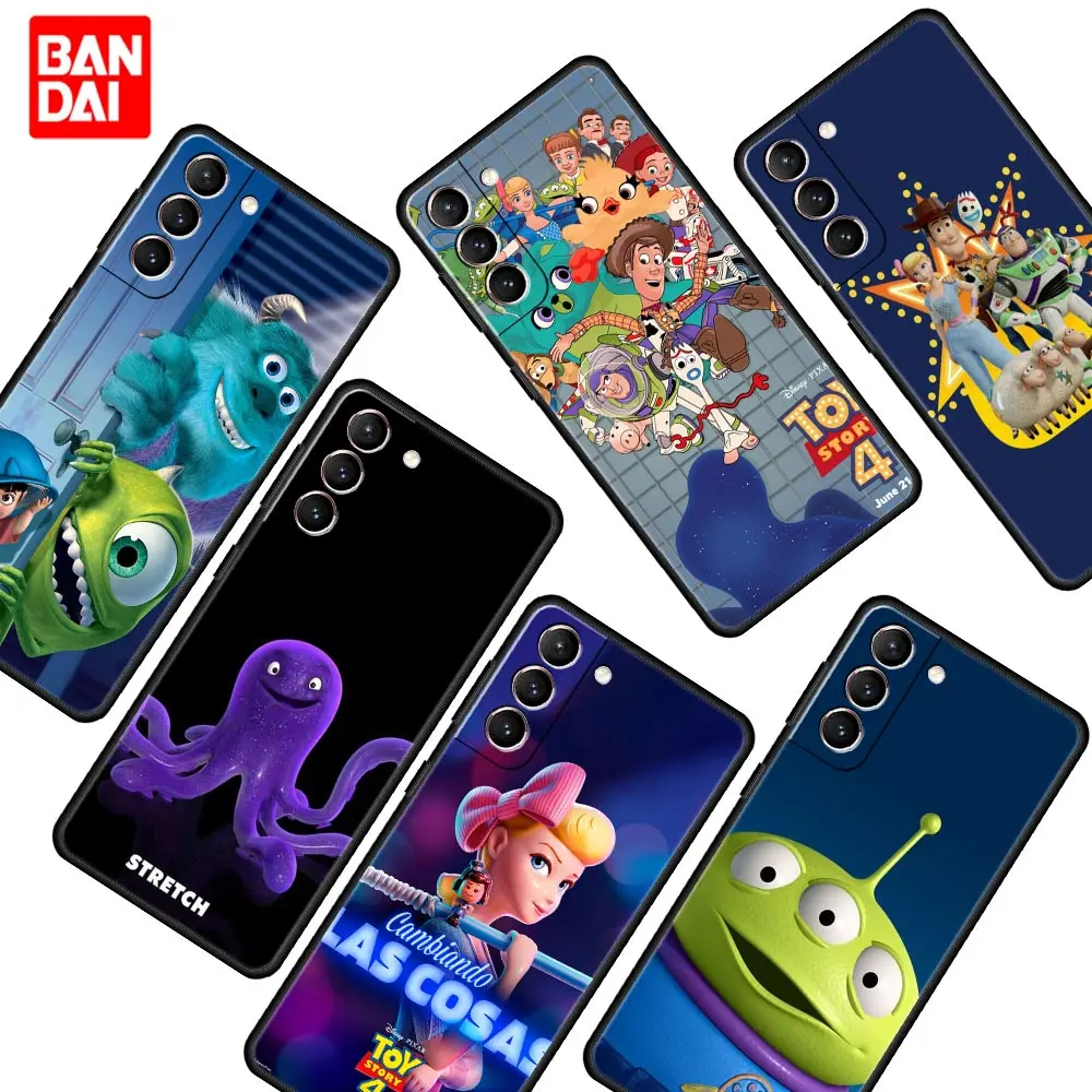 

Disney Cartoon Toy Story Aliens Phone Case for Samsung Galaxy S22 S21 S20 S10 Plus Ultra FE 5G S22Plus S22Ultra Cover Original