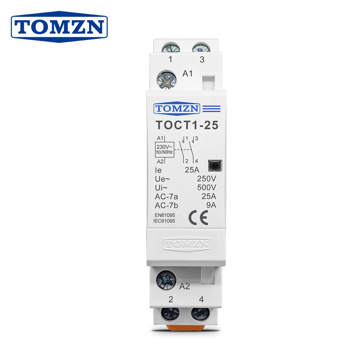 

TOMZN Контактор TOCT1 25А 230V 2NO
