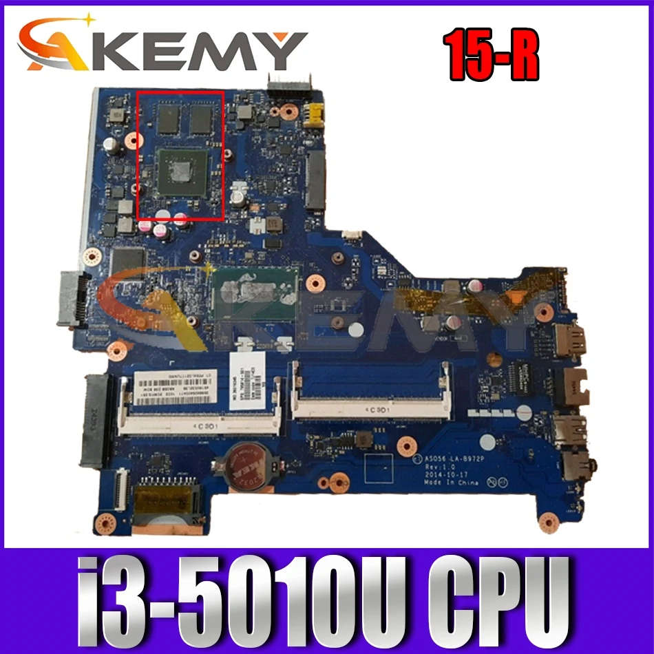 

802302-для HP Pavilion 15-R LA-B972P 802302-001 SR23Z i3-5010U/5005UU N15V-GM-S-A2 материнская плата для ноутбука, Полная работа