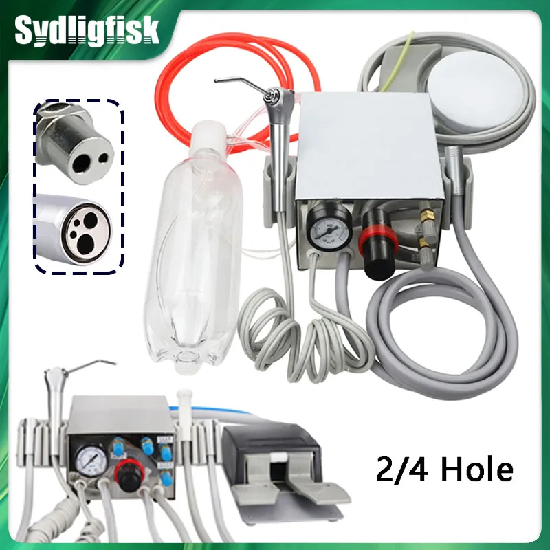 Стоматологическая турбина работает с воздушным компрессором 3-ходовой шприц