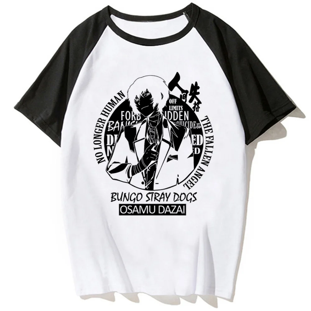 Женская футболка Dazai женская уличная одежда для манги в стиле Харадзюку