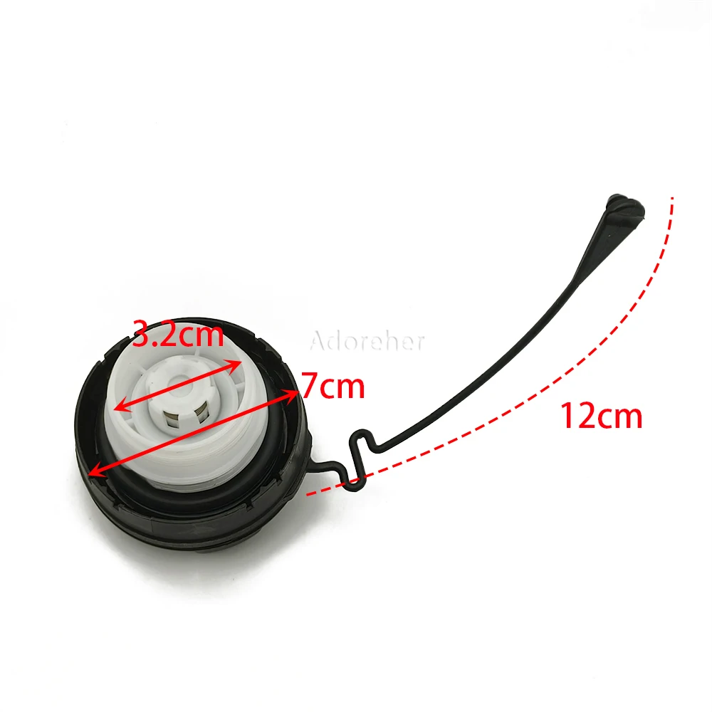 1 шт. Внутренняя крышка топливного бака бензобака с ремешком подходит для Nissan X-TRAIL