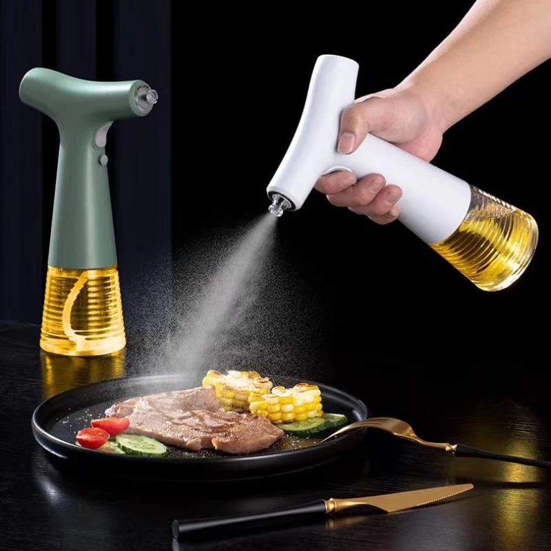 

Kitchen Electric Olive Oil Sprayer Bottle for Cooking Canola Oil Spray Gun Spritzer Mister Oil Spray Bottle for AirFryer