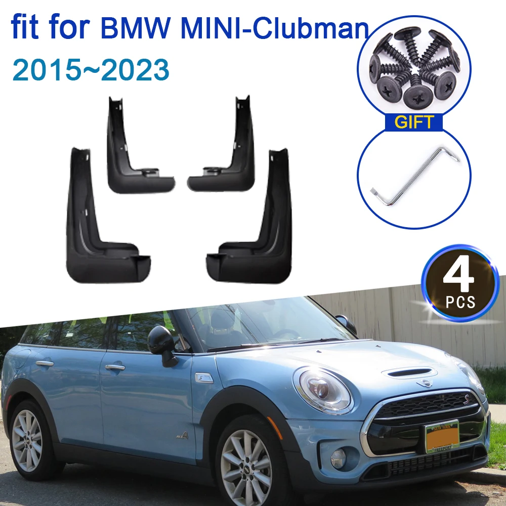 

For BMW MINI Clubman F54 2015~2023 2018 MK2 4X Mudflap Car Front Wheel Mudguard Splash Auto Style Mud Guard MudFlaps Accessories