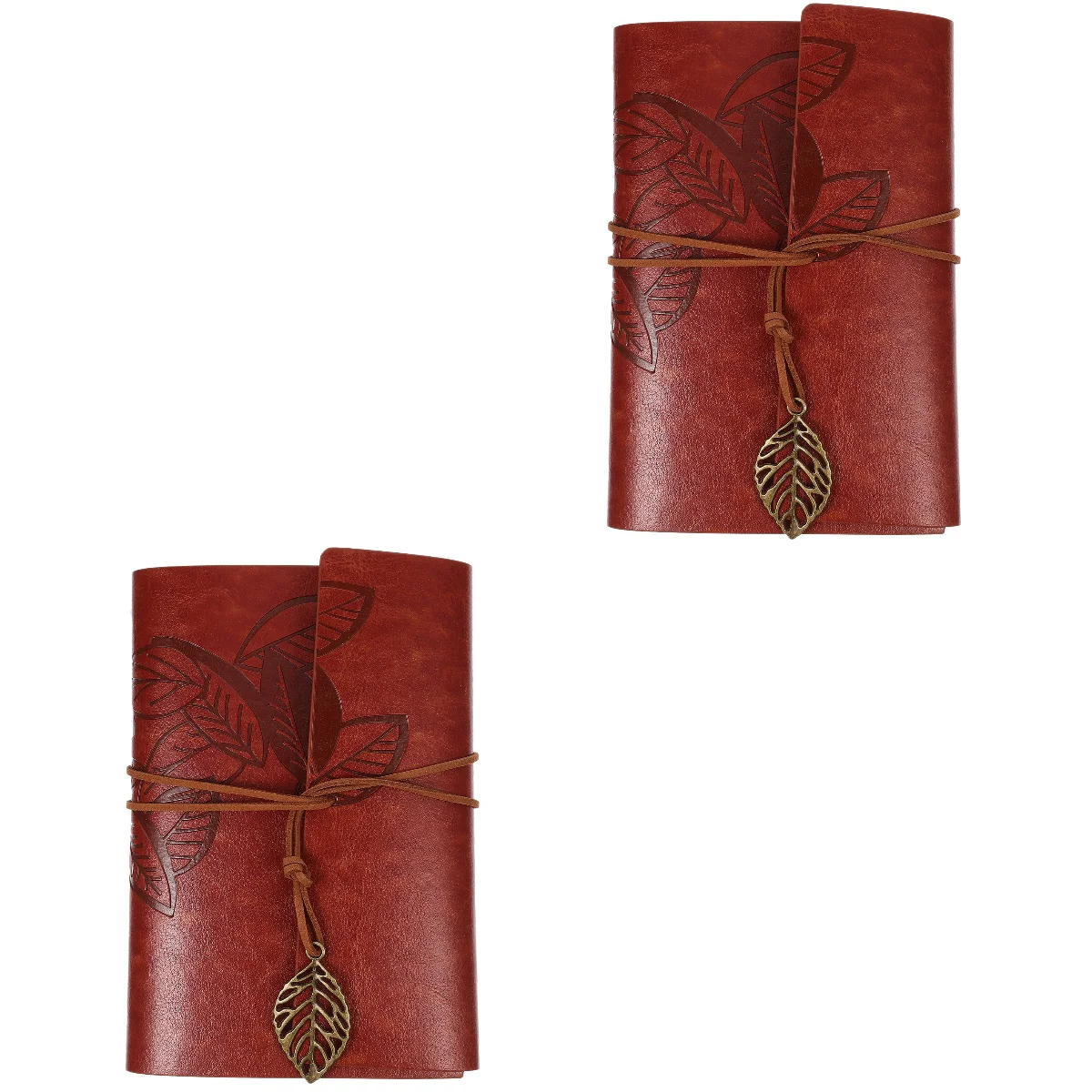 

2x Vintage Diary Portable Notepad Agenda Journal Notebook Writing Book for Journaling Outdoor Travel