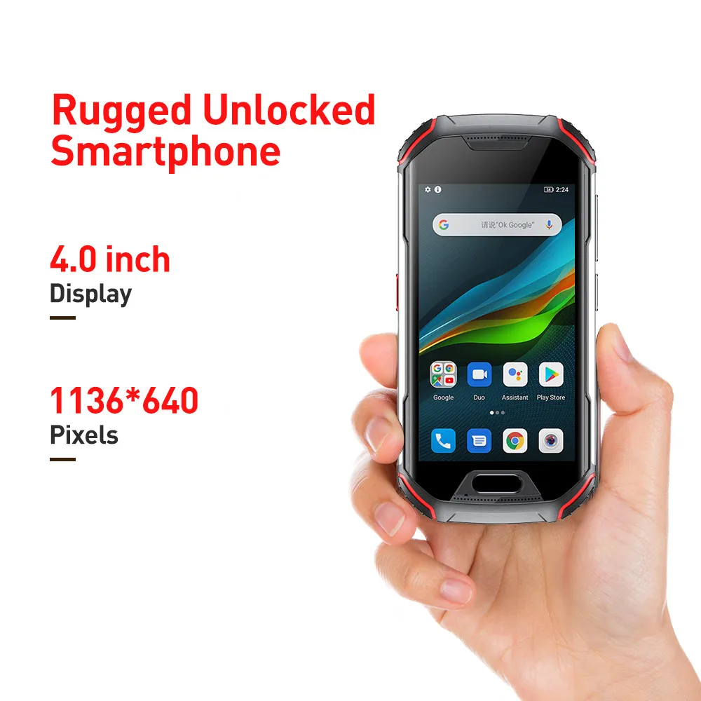 Original Unlocked Smartphone Unihertz Atom L 6g Ram 128g Rom Ip68 Waterproof Rugged Android 48mp Cameras 4300mah Mobile Phone