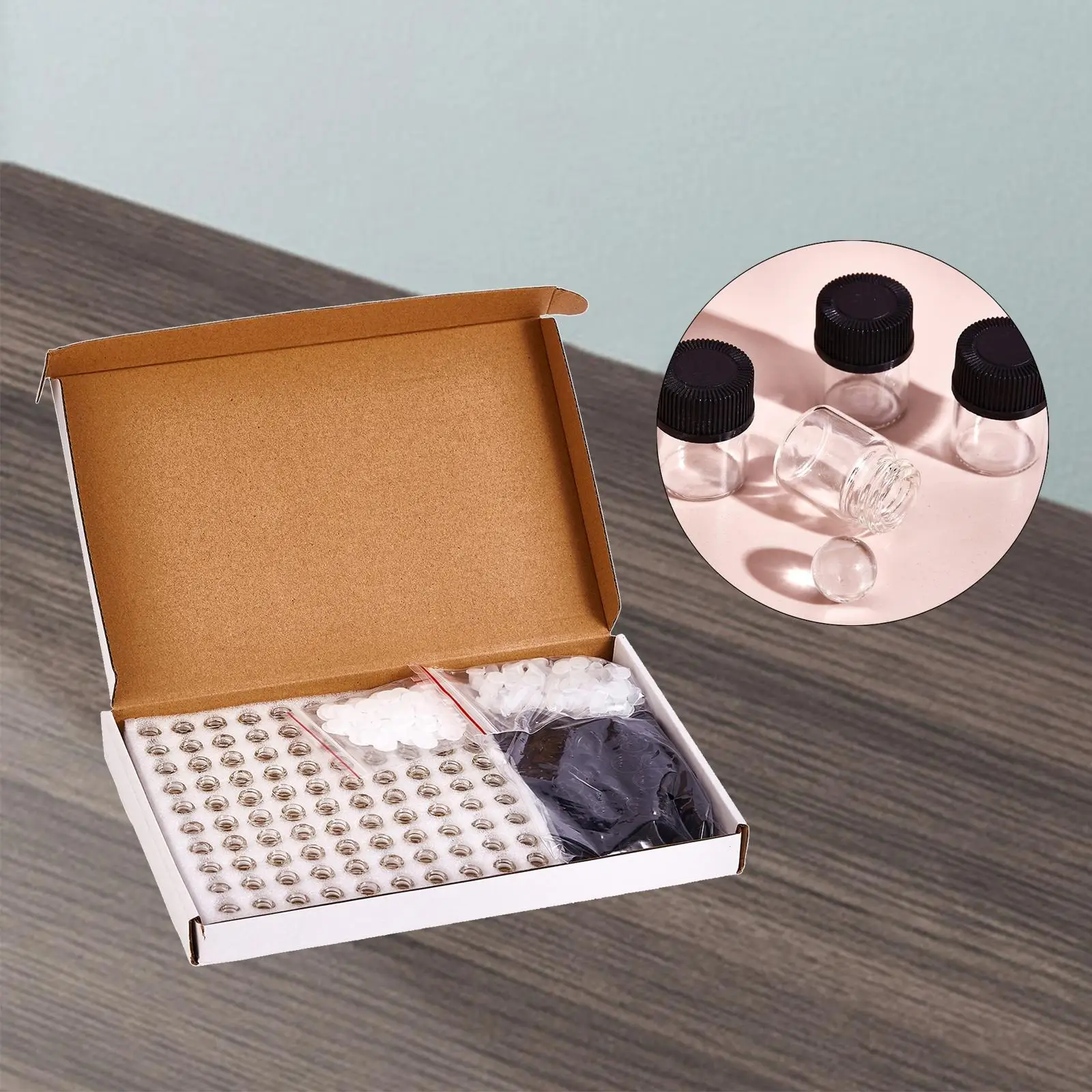 100 шт. бутылочки для эфирного масла 2 мл