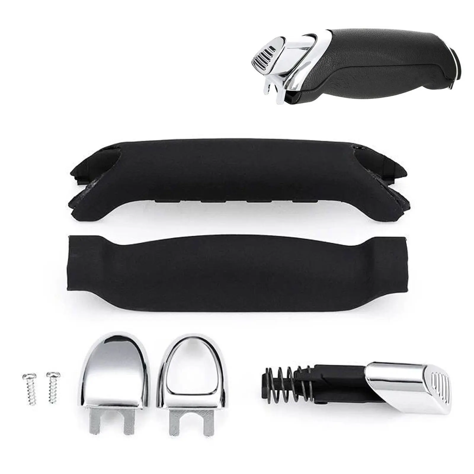 

Compatible with Ford-Galaxy S-MAX-2006-2015 Handbrake Handle Pad Stop Lever Repair Kit 6G91-2783-AB 6G91-2780-PC 1774992
