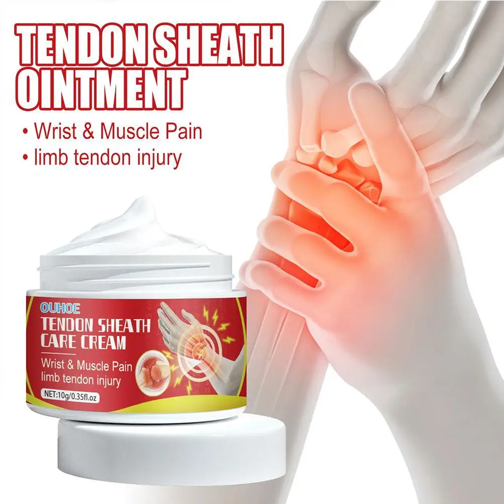 

10g Wrist Tendon Sheath Pain Relief Ointment For Relieve The Pain Of Wrist Shoulder Neck Knee Waist Finger Arthritis Plaster