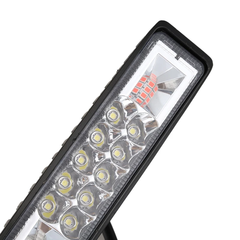 4x48 Вт стробоскоп рабочий свет светодиодсветильник световая панель красный белый