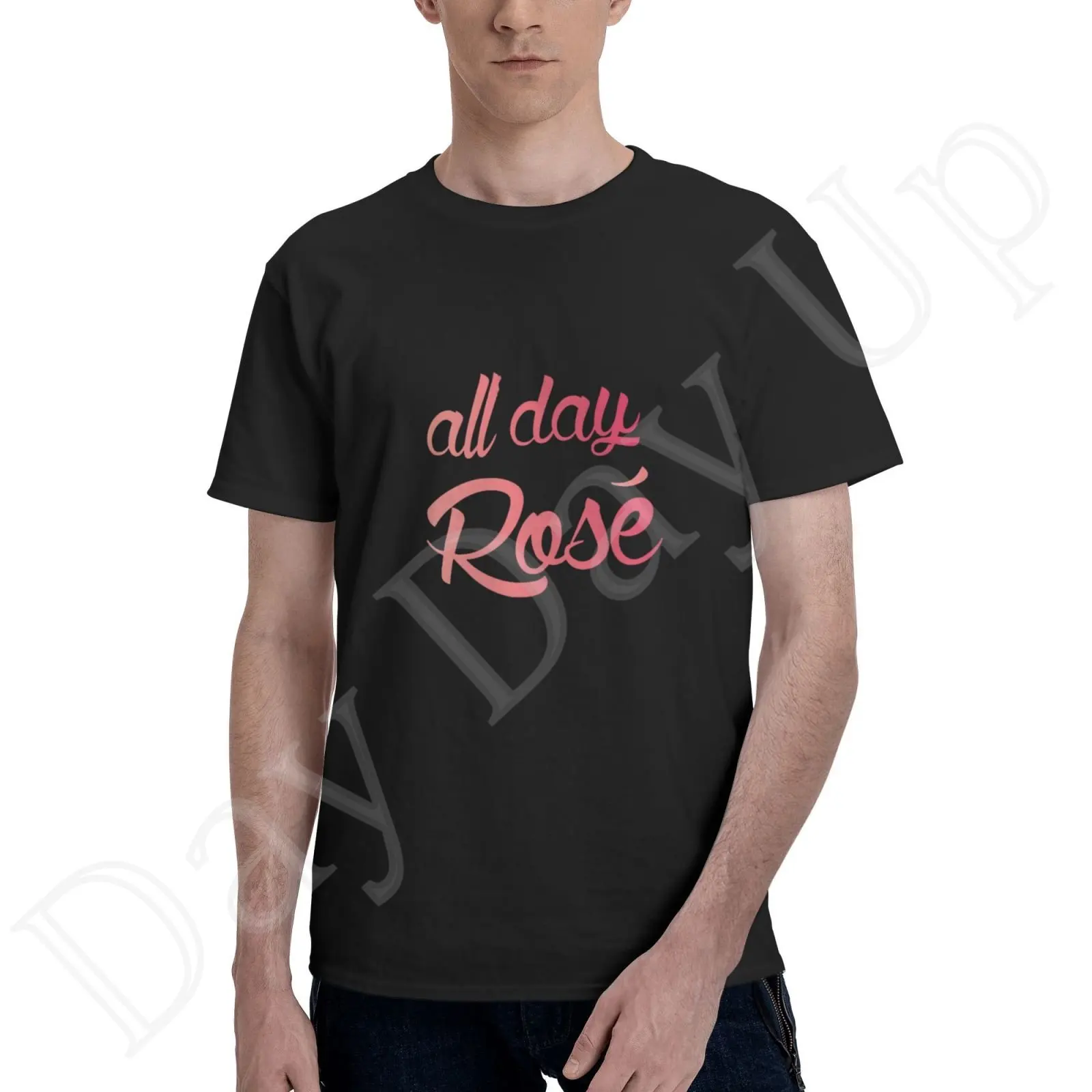 

All Day Rose Men Clothing T Shirts Graphic T Shirts Oversized T Shirt Cotton Four Seasons Daily Tees T Shirts Four Seasons