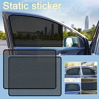 car side window shades stickers window small screen pvc black holes with cover shade i9s7