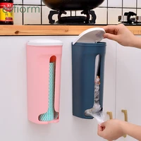 plastic bag holder for grocery bagsshopping bags wall mount or on the cabinet kitchen grocery bag dispenserstorageorganzier