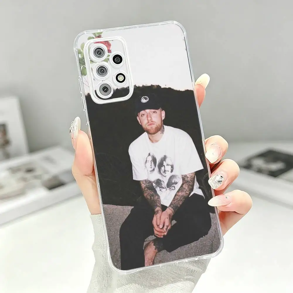 Фото Прозрачный мягкий силиконовый чехол для телефона Mac Miller Rapper Honor для Samsung S25 S24 S23 S22 S21 S20 S10 FE Note 20 Ultra Plus №4