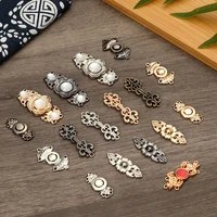 6pcs diy decor sweater sewing craft scarf clasp metal buttons cape cloak clasp cheongsam buckle connection buckle