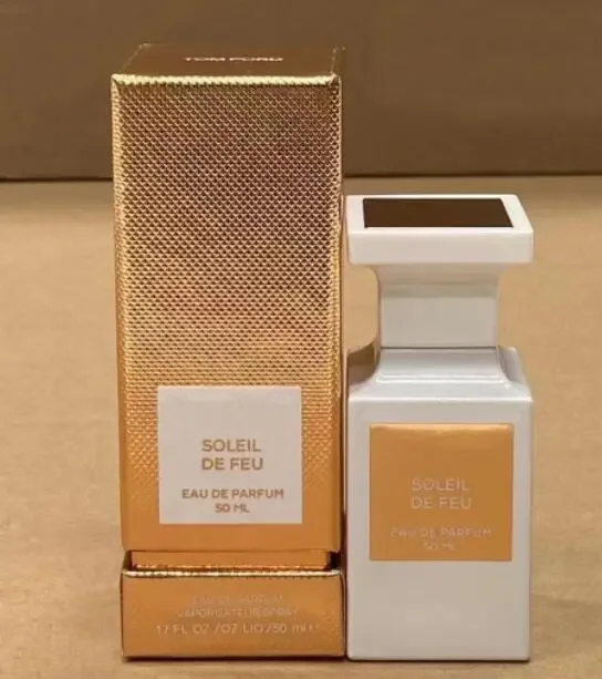 

TF04 High quality brand women Tom soleil de feu perfume men ford long lasting natural taste with atomizer for men fragrances