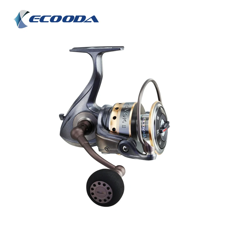 

ECOODA HAS II Spinning Fishing Reel 10+1 2000-5000 4-10kg Drag Power Saltwater Fishing Wheels