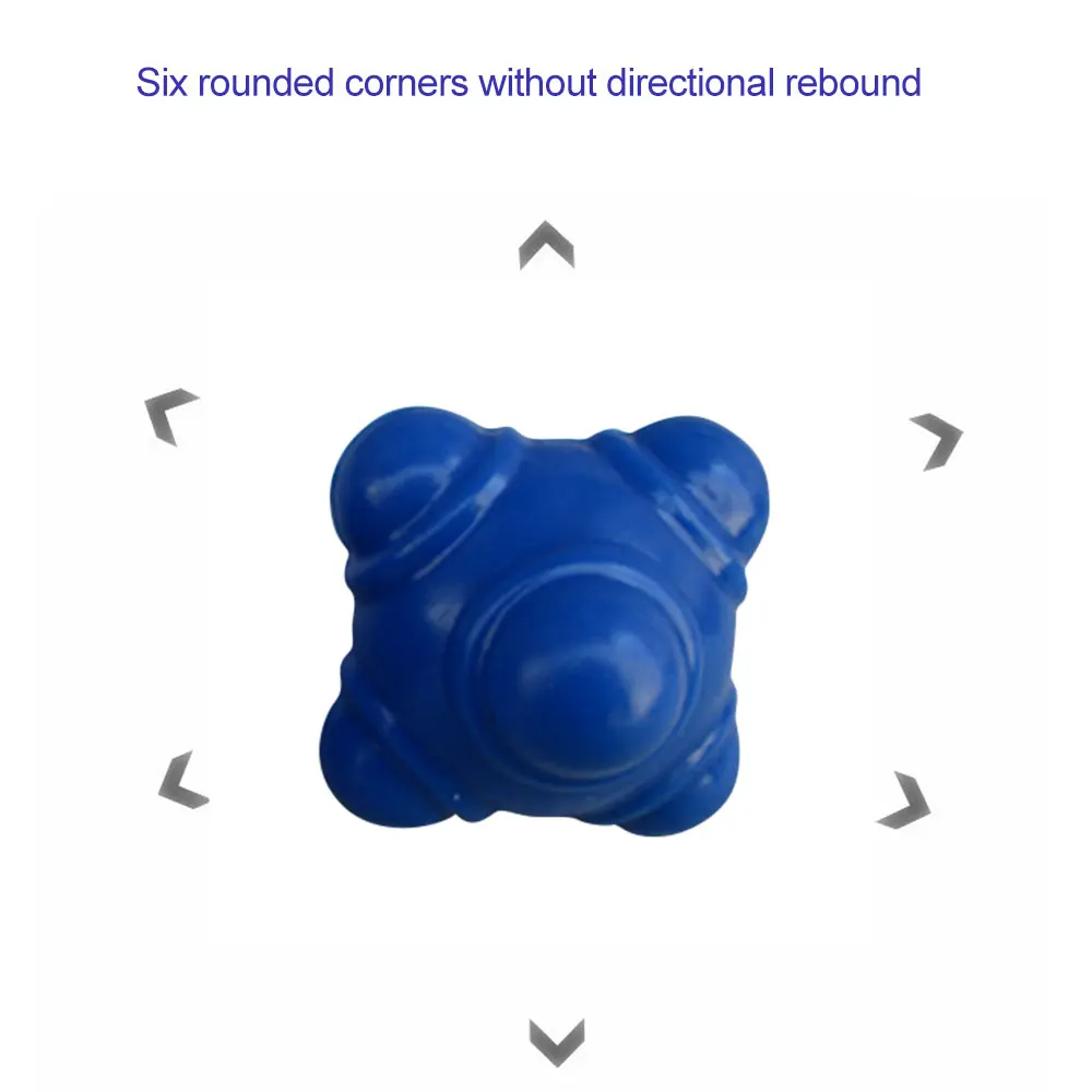 

Hexagonal Reaction Ball Silicone Agility Coordination Reflex Exercise Sports Fitness Training Ball Portable Fitness Equipment
