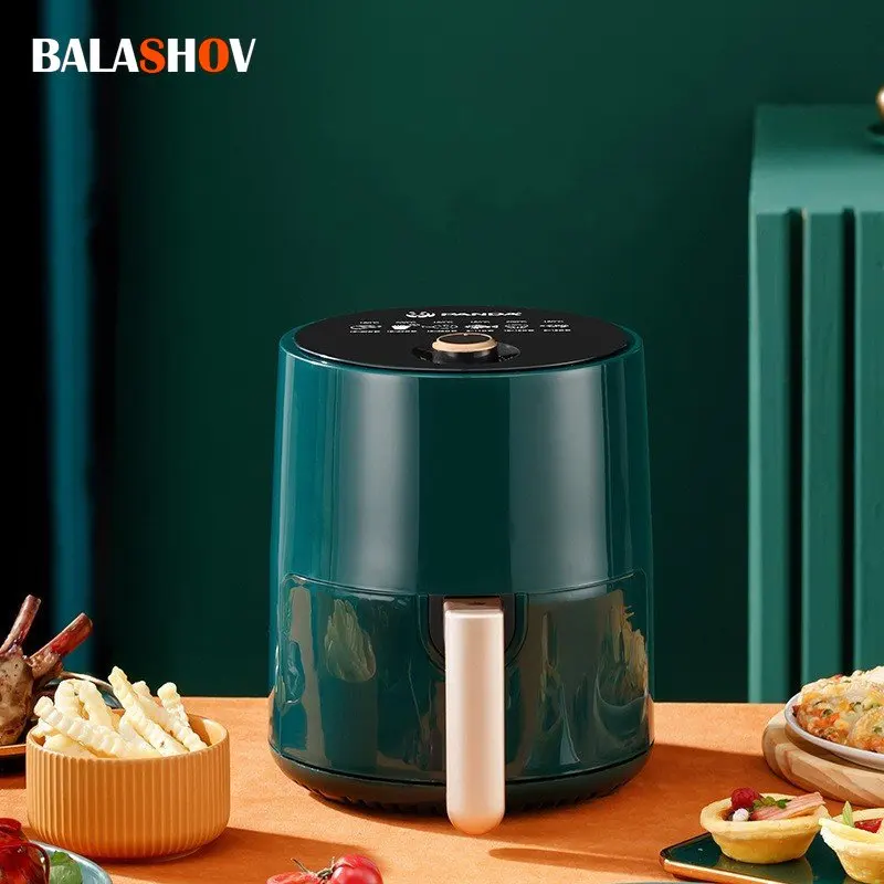 Air Fryer Household Multi-Function Electric Household Fries Machine 4.5L Large-Capacity Non Stick Fryer  Frying Pan Air Fryer